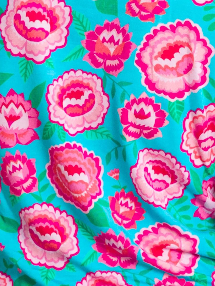 Ruffle One Piece Footie Pajama, Bamboo Viscose