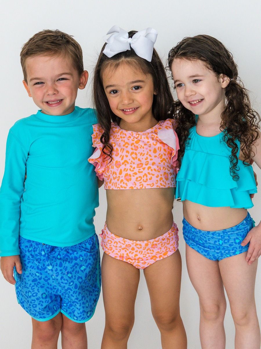 Dolphin Hem Swim Trunks