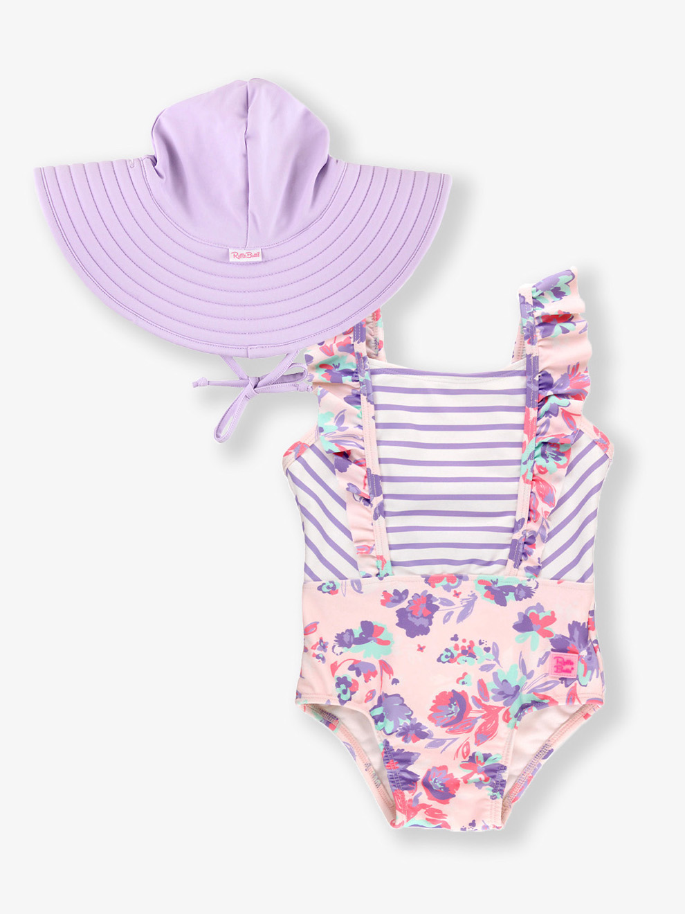 Princess Meadow One Piece & Lavender Hat Set