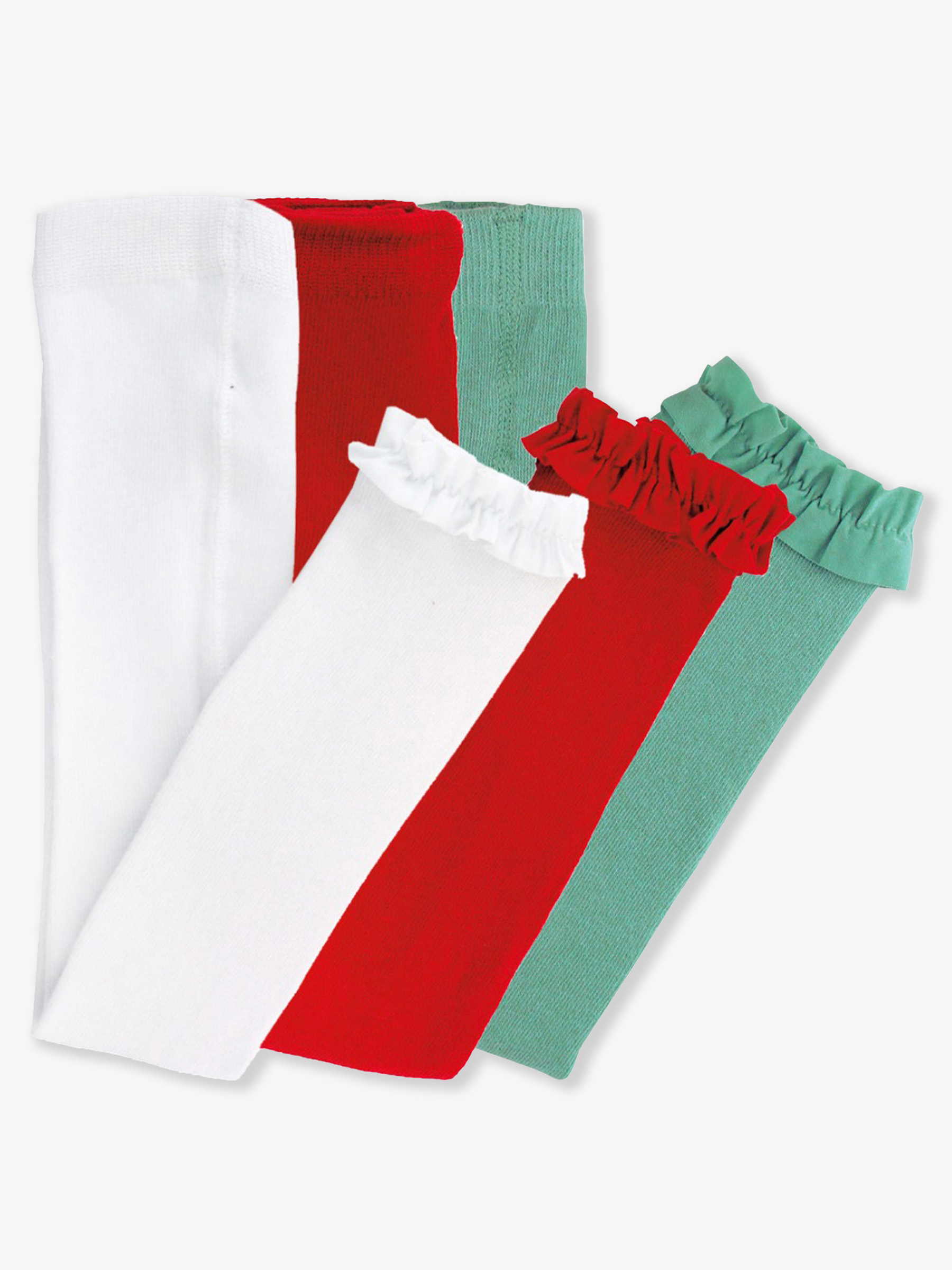 White/Red/Spruce Tight Set