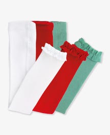 White/Red/Spruce Tight Set