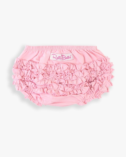 Pink Knit RuffleButt Bloomer