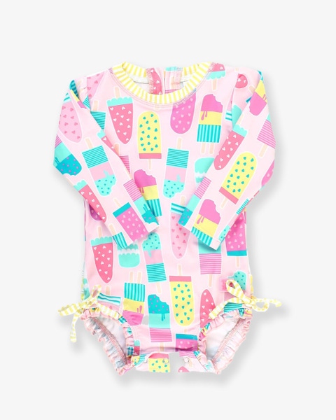 Ice Cream Social One Piece Rash Guard