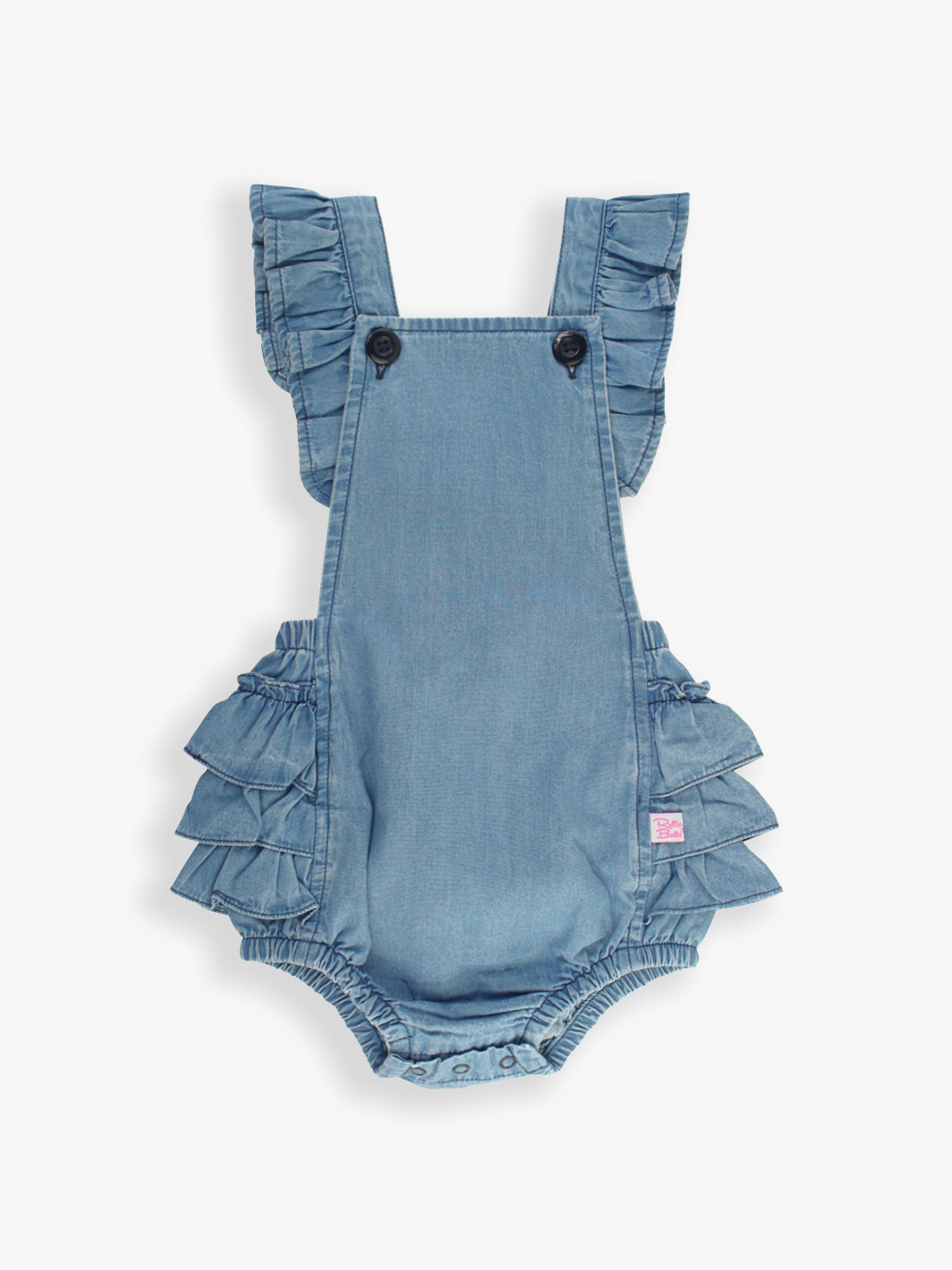Woven Flutter Overall Romper