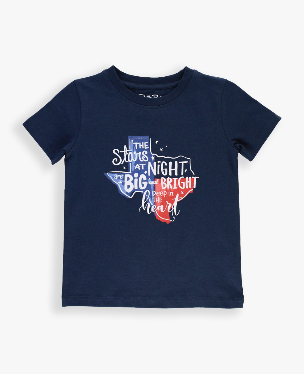 Navy Stars at Night Graphic Tee
