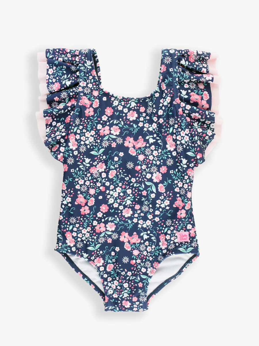 Moonlit Meadow Butterfly Sleeve One Piece - 3-6m