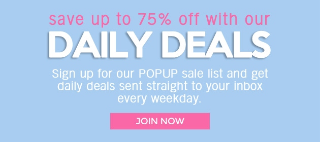 Sing Up for Daily Deals
