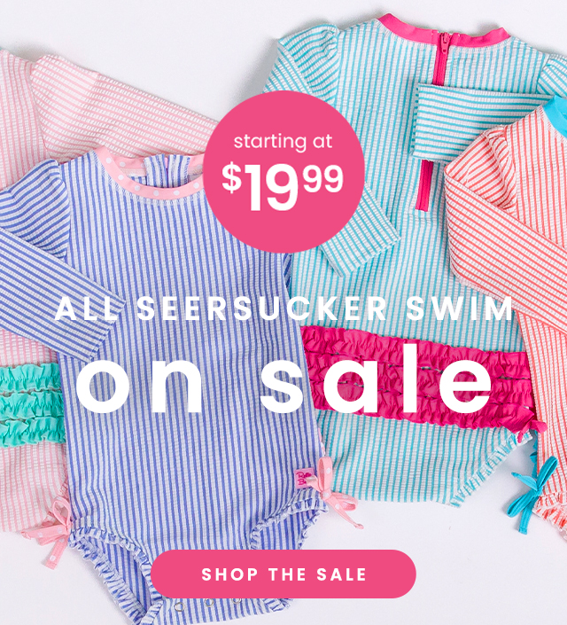 Seersucker Swim Sale