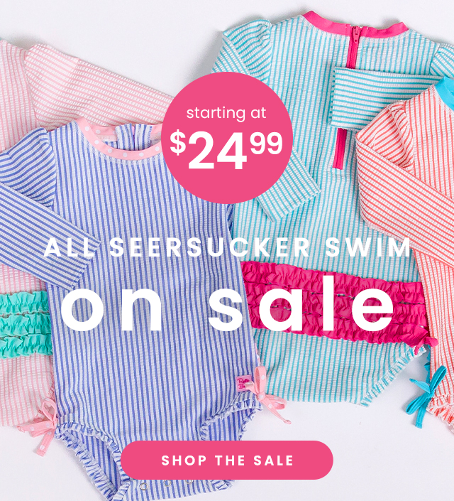 Seersucker Swim Sale
