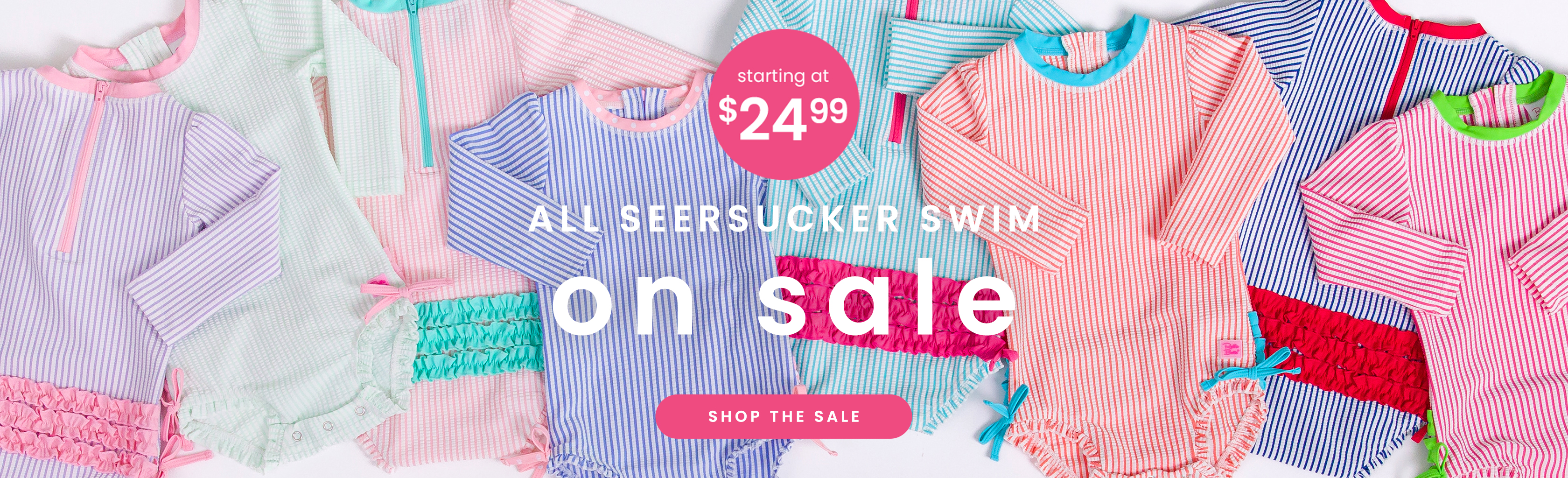 Seersucker Swim Sale