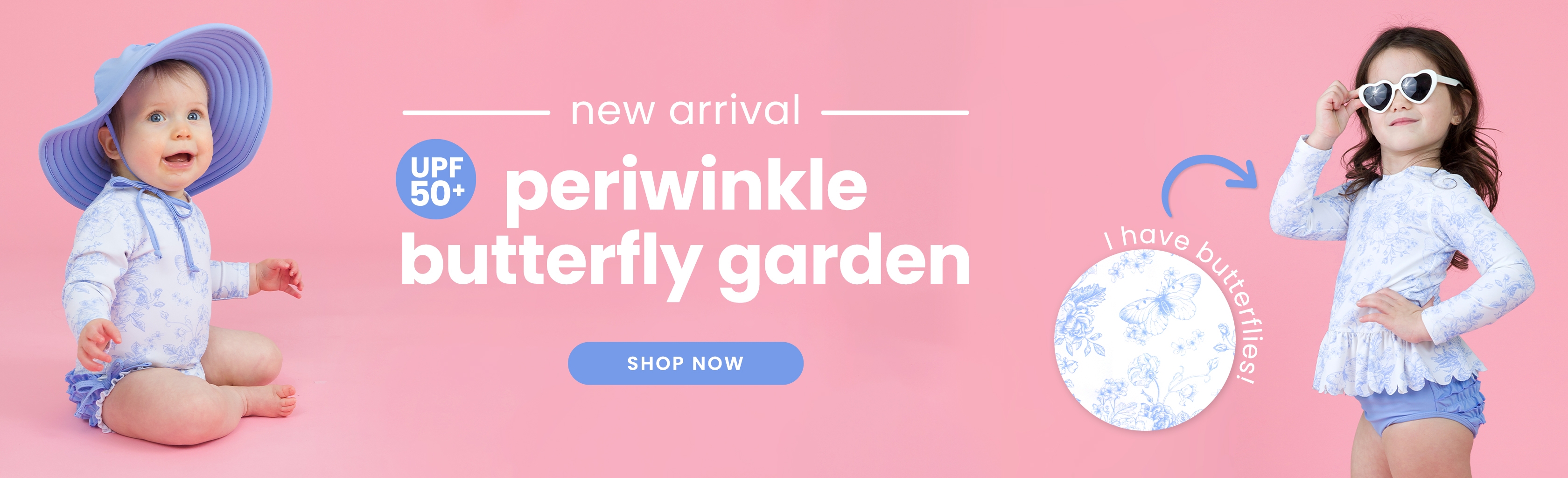 Periwinkle Butterfly Garden