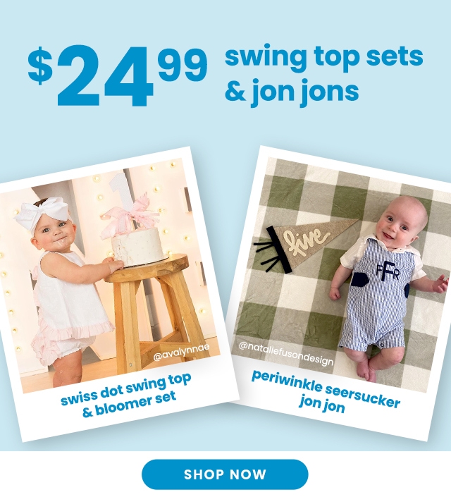 Swing Top Sets & Jon Jons