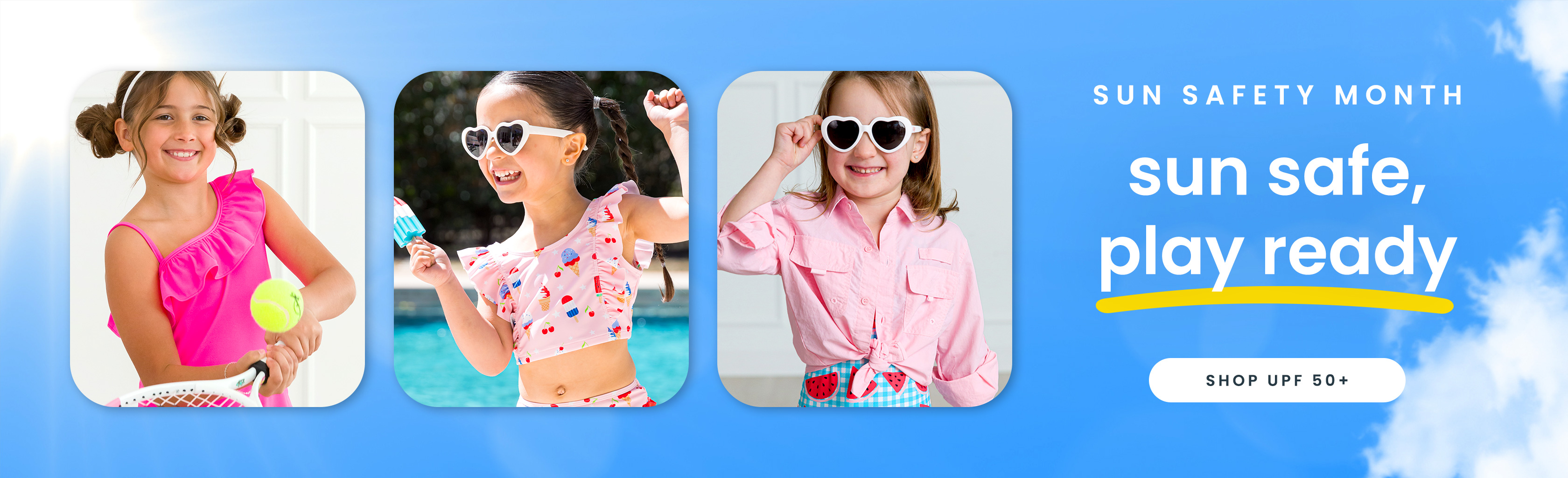 Sun Safety Month | Shop UPF 50+