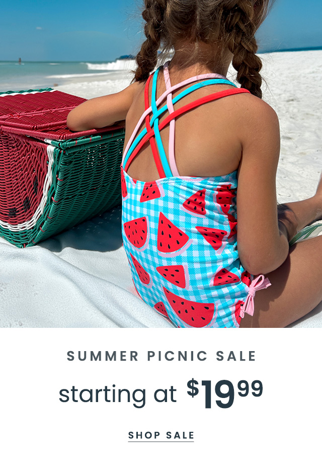 Summer Picnic Sale Starting at $19.99 Shop Now
