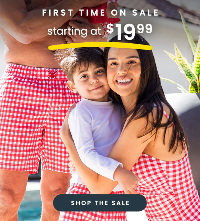 First Time on Sale Starting at $19.99