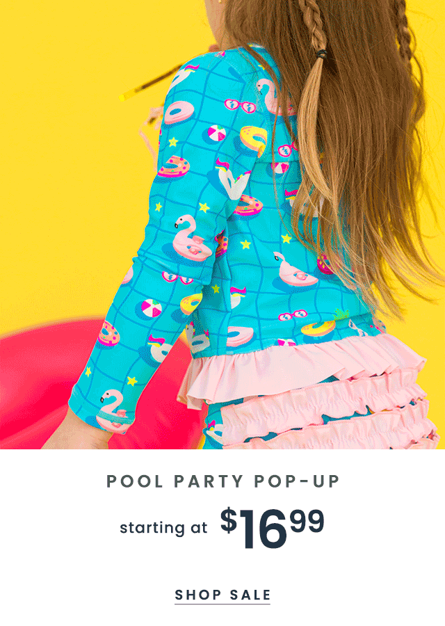 Pool Party Pop-Up Sale