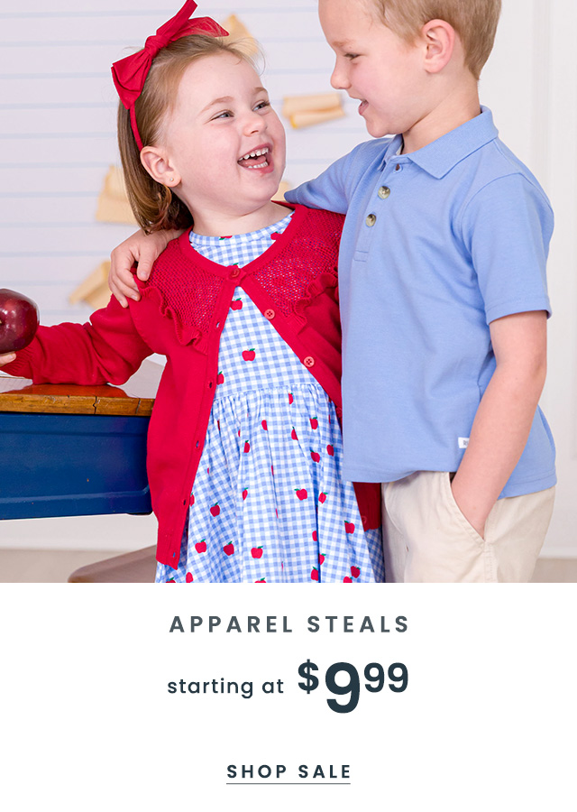Apparel Steals Starting at $9.99