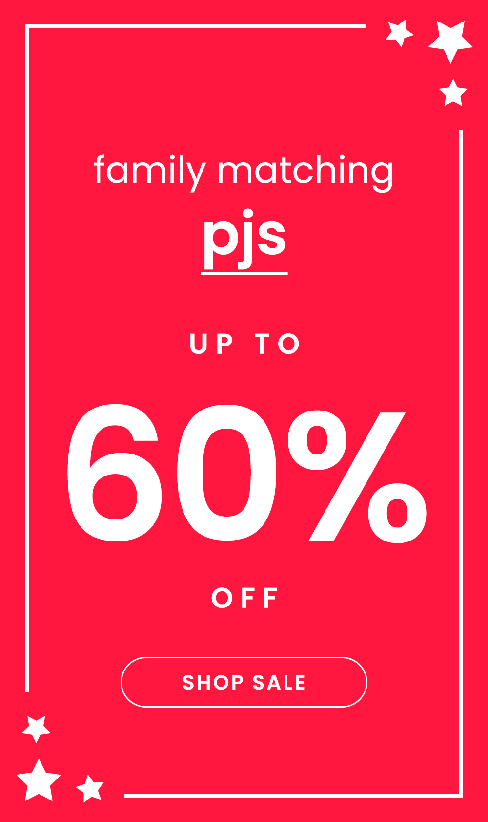 Family Matching Pajamas Up to 60% Off