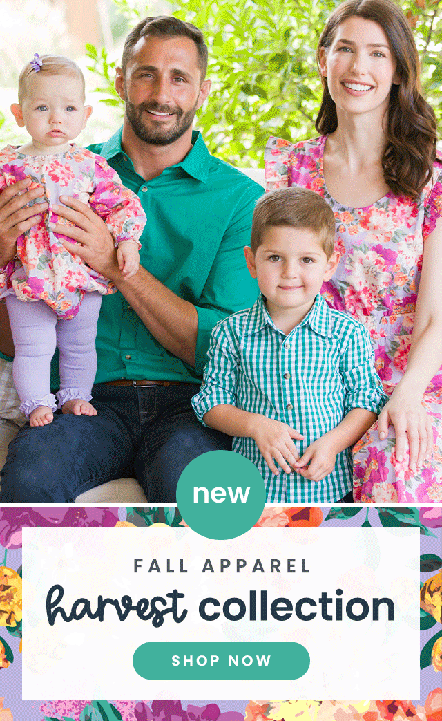 New Fall Apparel - Harvest Collection - Shop New