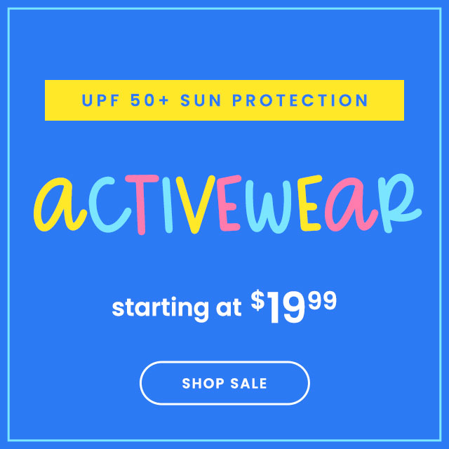 Activewear starting at $19.99