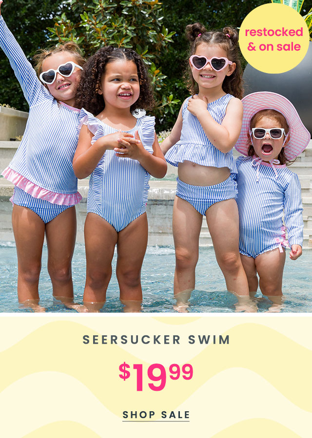 Seersucker Swim $19.99 Shop Now