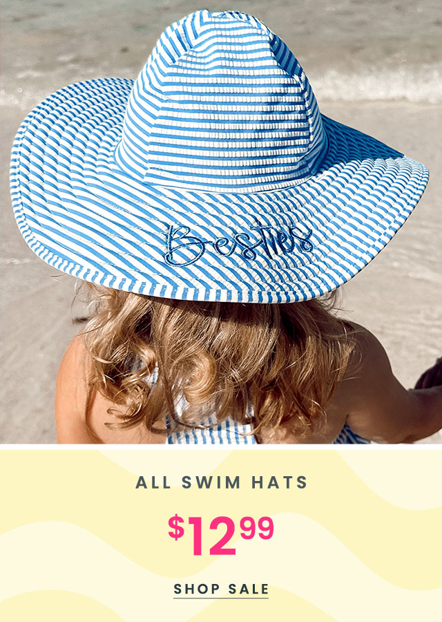 All Swim Hats $12.99 - Shop Now