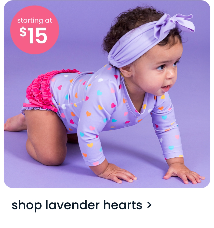 Bubblegum pink heart with navy text that reads "$18 & under"