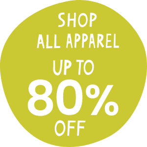 Shop Apparel Up To 80% Off