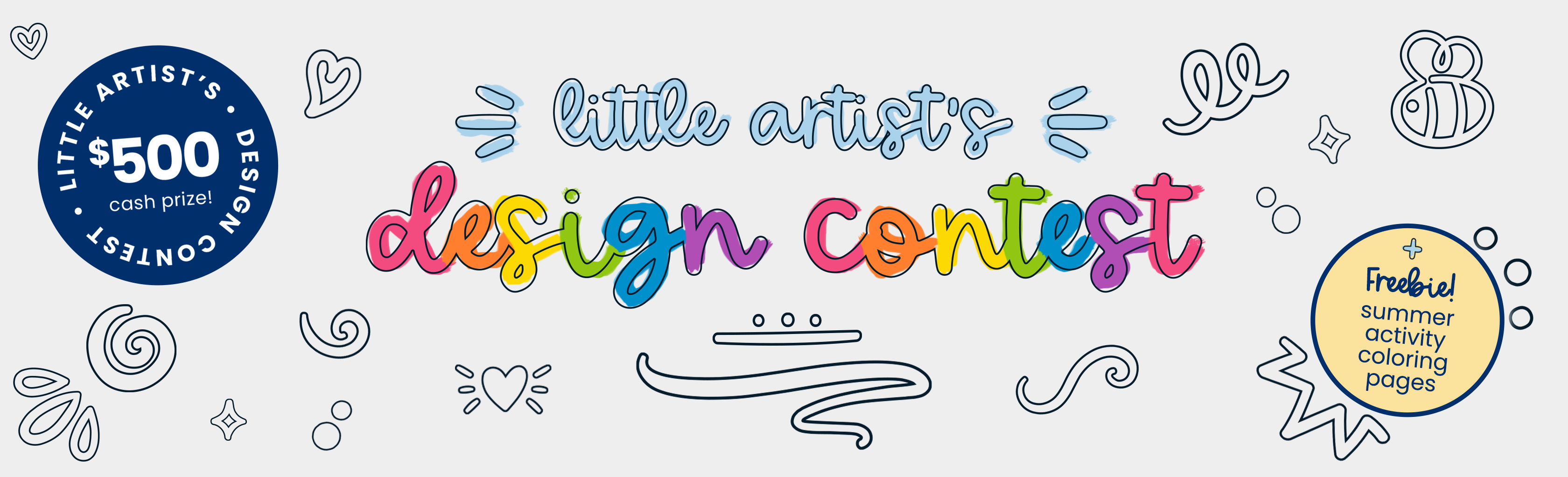 Little artists design contest