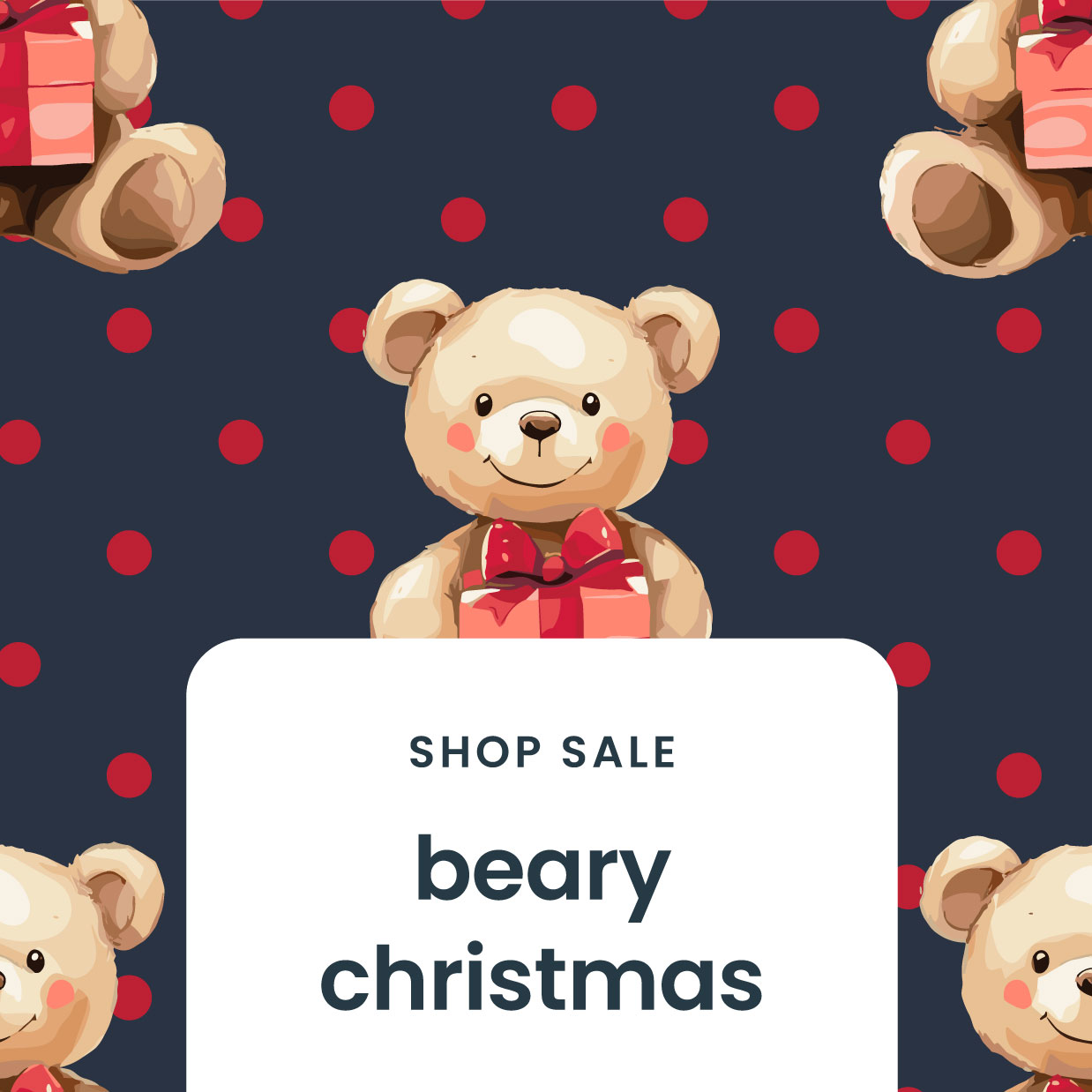 Beary Christmas Apparel & PJ Print - Shop Now