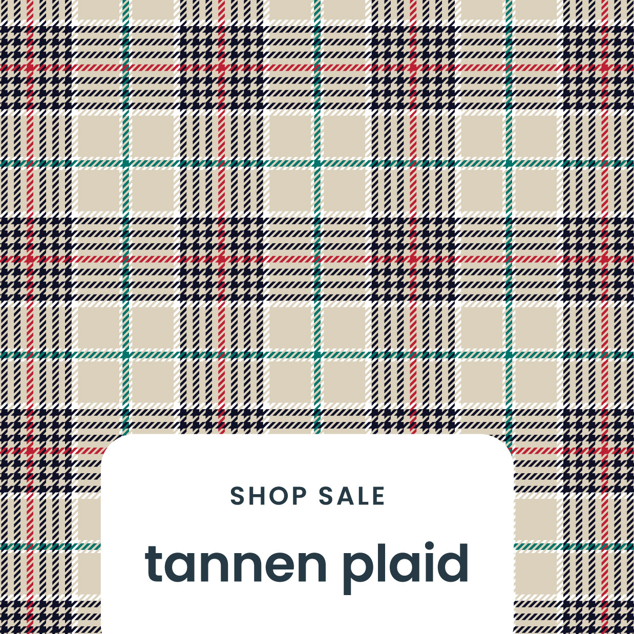Tannen Plaid Christmas Apparel & PJ Print - Shop Now